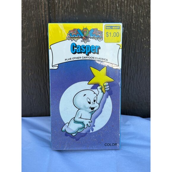 Casper Vol. 1 Classic Cartoons VHS 1989 Full Color New Sealed - Picture 1 of 4